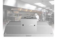32 Inch Range Hood Insert, Stainless Steel Ducted Insert/Built-in Kitchen Vent Hood With Powerful Suction, LED Lights And Dishwasher Safe Filters, 2-Speeds 1000 CFM ( Color : 100*60*45 , Size : 880W )