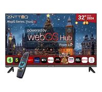 (32 Inch, webOS TV) 32 Inch TV Smart WebOS TV MagiQ 32" with ThinQ AI, Voice Magic Remote, Airplay, Apple TV , Netflix, Freeview, YouTube, WiFi, 2024 Black Televisions