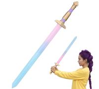 32 Inches One-Piece Flexible Sturdy Prop Accessories for Rumi Cosplay and Halloween, Blue-pink Gradient, One Size