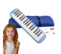 32 Key Melodica - Air Piano Keyboard, Talk Box Instrument | 16.34x4.13 Inches Stable Mouthpiece with Double Tubes, Safe Breath Control, Organ Style Melodica for Musical Enthusiasts Beginners Practice