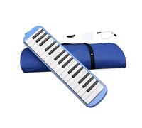 32 Key Melodica, Air Piano Keyboard, Talk Box Instrument, Double Tube Design, Safe Mouthpiece, 41.5 x 10.5 cm, Versatile Ideal for Music Enthusiasts, Beginners, Students