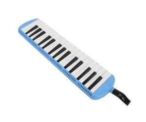 32 Key Melodica, Classical Melodica Cultivate Musical Interests Multifunctional Durable Easy to Learn for Childrens Performance (Blue)