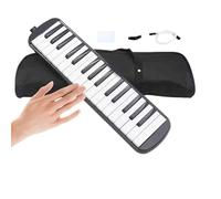 32 Keys Melodic Air Piano Keyboard: Double Tube Mouthpiece, Talk Box Wind Instrument, Organ Style Musical Tool With Safe Breathing Design, Portá Device