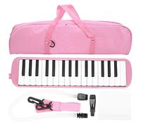 32 Keys Melodica Instrument For Beginners, Portable Beginner Melodica With Carrying Bag Melodica Instrument For Music Education Easy To Play (Roseate)
