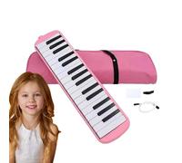 32 Keys Melodica - Professional Air Piano Keyboard with Tube System | The Talk Box Instrument for Musicians Includes a Safe Mouthpiece and Carry Case - Perfect for Beginners and P