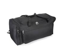 32" Large Holdall Duffle Bag Lightweight Travel Duffel with Strong Zippers & Foldable Luggage Black 100 Litre