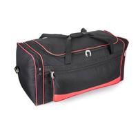 32" Large Holdall Duffle Bag Lightweight Travel Duffel with Strong Zippers & Foldable Luggage Red 100 Litre