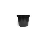 (32 Litre, 80) Elixir Gardens | Strong Black Plastic Plant Pot / Flower Pots / Seed Planter in Various Sizes