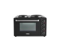 Tower 32L Black Mini Oven with Hot Plates Black