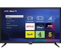 32" LOGIK L32RHE23 Roku TV Smart HD Ready HDR LED TV, Black