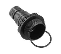 32 mm and 38 mm ABS Pool Connection with O-Ring for SPS25, SPS50, SPS75 and SPS100 Circulation Pumps - Black, 2-Piece or 4-Piece Set(1SET)