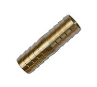 32 mm Brass Straight Hose Joiner Barbed Connector Air Fuel Water Pipe Tubing