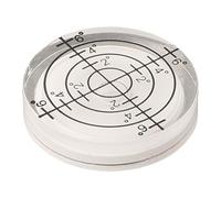 32 mm x 7 mm Acrylic Spirit Level Bubble Level with Fluorescent Yellow-Green, Blue & White Liquid - for Precision Measuring Tool for Carpentry, Framing, Furniture, LCD Mounts & General DIY U