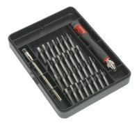 32 PACK Precision Extendable Screwdriver - Interchangeable Head Long Reach Loops Multi One Size