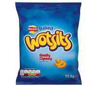 ( 32 Pack ) Walkers Baked Wotsits Really Cheesy Flavour Corn Puffs 22.5g