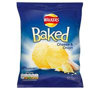 (32 Pack) Walkers Big Eat Baked Cheese & Onion - 37.5g