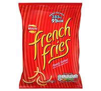 ( 32 Pack ) Walkers French Fries Ready Salted Snacks 21g