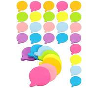 32 Pads/Pack Bubble Shape Sticky Notes with 8 Color Self-Stick Notes,3 x 3 inches