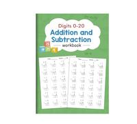 32 Pages Children's Math Enlightenment Workbook, Addition And Subtraction Within 20 Mental Arithmetic Problems