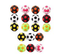 32 Panel Sand Filled Footbag - Pro Freestyle Footbag for All Levels, Durable & Soft Kick Bag for Indoor & Competitive Practice & Skill Improvement, 6 Vibrant Colors (18PC)