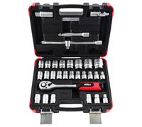 32 PCE SOCKET SET METRIC PRO CRAFT 1123202 (HILKA TOOLS) Qty X 1