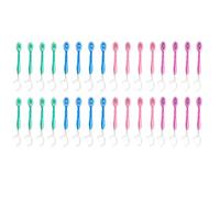 32 PCS Disposable Toothbrush with Toothpaste, Mini Portable Travel Toothbrush, Compact Oral Care Kit for On the Go Freshness, Individually Wrapped Cleaning Brush for Travel Use