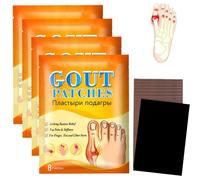 32 Pcs Gout Relief Instant Patches, Gout Treatment for Pain & Swelling, Reduce Inflammation, Instant Gout ReliefPatches Easy to Carry Not Easy to Fall Off Daily Joint Care für Füße und Gelenke