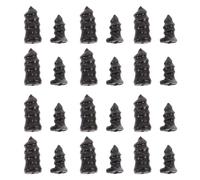 32 Pcs Tire Repair Nails Rubber Screw Tools for Tire Quick Fix Black