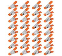 32-Piece 2 Inch Small Spring Clamps : Durable Mini Metal Clips with 2cm Jaw Opening, Spring Clips for Tarpaulin, Camping, Woodworking, Crafting & DIY Projects