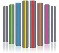 32 Pieces Guided Reading Strips/Colored Overlay/Highlight Strips/Highlighter/Bookmark/Assorted Colors Help with Dyslexia for Children and Teacher Supply Assistant