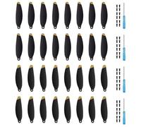 32 Pieces of Propeller Compatible with DJI Mini 4K, Mini 2/SE/2 SE, Low Noise Wind 4726 FM Propeller Blade, Replaceable Noise Reduction Drone Accessories, Including Screws and Screwdriver (Gold)