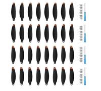 32 Pieces of Propeller Compatible with DJI Mini 4K, Mini 2/SE/2 SE, Low Noise Wind 4726 FM Propeller Blade, Replaceable Noise Reduction Drone Accessories, Including Screws and Screwdriver (Orange)