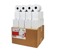 (32 Rolls) 3 1/8 x 230 Thermal Paper Receipt Rolls fits all Clover POS Cash Register Printers, Star Micronics SCP700 TSP100 TSP300 TSP400 TSP500 TSP600 TSP 700 TSP2000 CT S300 from BuyRegisterRolls