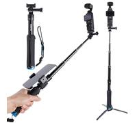 32" Selfie Stick with Quick-Release Adapter for DJI Osmo Pocket 3, Tripod Stand Extension Pole Monopod for DJI Pocket 3 Accessories