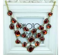 32 Various Fashion Women Adjustable Necklace Acrylic Turquoise Crystal presents-25