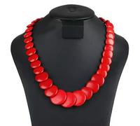 32 Various Fashion Women Adjustable Necklace Acrylic Turquoise Crystal presents-25