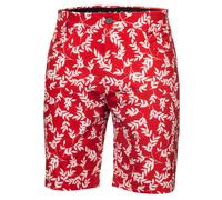 (32" Waist, Red/White) Calvin Klein Mens Printed Genius Four Way Stretch Slim Fit Golf Shorts