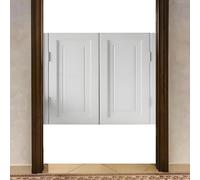 32" Wx36 H Rustic Solid Wood Swinging Cafe Doors - Barn SLE for Reurants, Cafes, Home Bars - Easy Inllat Detive Interior Entryway