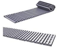 32 X Grass Protection Mat - Garden Roll Out Path Track | Non-slip | Easy To Fold Away, Store & Transport | Protects Lawn From Damage | Perfect For Gardeners Have A Flat Surface To Walk Through - GREY