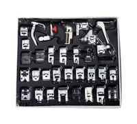 32 x Presser Foot Presser for the Sewing Machine | 32 x Presser Foot | Multifunctional Attachment Straight Professional for Beginners and Tailors