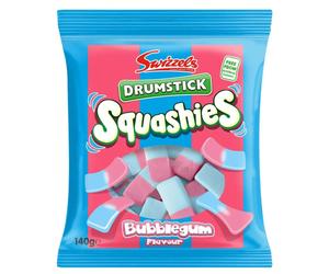 32 x Swizzels Drumstick Squashies Bubblegum Flavour 120G