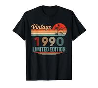 32 Year Old Gifts Vintage 1990 Limited Edition 32nd Birthday Value Graphic T-Shirt