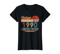 32 Year Old Gifts Vintage 1990 Limited Edition 32nd Birthday Value Graphic T-Shirt
