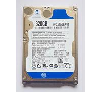320 GB SATA WD3200BPVT-55JJ5T1 5400rpm 8MB HDD 2.5" Hard Drive