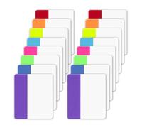 320 Pcs Page Markers - Writable & Repositionable Coloured Tabs for Annotating Books - 2 Inch Post-it Notes Book Tabs