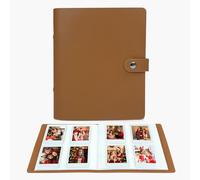 320 Pockets Photo Album for Fujifilm Instax Mini 12 11 9 40 99 90 8 7 Evo LiPlay Instant Camera, Compatible with Polaroid Snap PIC-300, Kodak Zink photo paper (Brown)