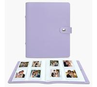 320 Pockets Photo Album for Fujifilm Instax Mini 12 11 9 40 99 90 8 7 Evo LiPlay Instant Camera, Compatible with Polaroid Snap PIC-300, Kodak Zink photo paper (Lilac Purple)