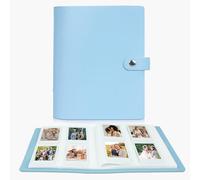 320 Pockets Photo Album for Fujifilm Instax Mini 13 12 11 9 40 99 90 8 7 Evo LiPlay Instant Camera, Compatible with Polaroid Snap PIC-300, Kodak Zink photo paper (Blue)