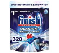 320 X Finish Quantum Infinity Shine Dishwasher Clean Shield Protector Tablets