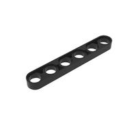 32063 Hole Arm Plate Technic Beam 1x6 Thin 10 Pieces GDS-694 Compatible with Lego Building Blocks Color:Black